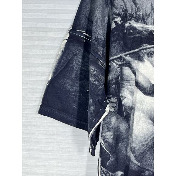 Greece T Shirt Adult XL Greek Spartans Soldier Art Graphic All Over Print Tee - Picture 3 of 10